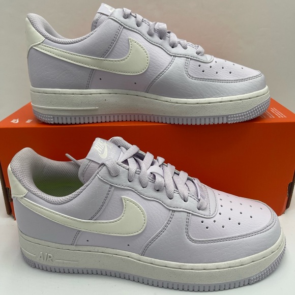 Nike Shoes - Nike Light Purple with White Accents WMNS AIR FORCE 1 07 NN Platform Sneakers